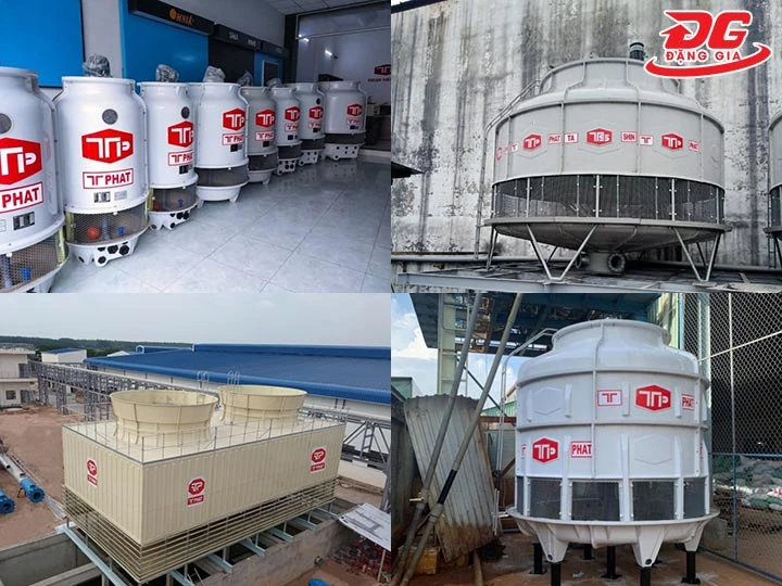 các mẫu tháp giải nhiệt TPC đa dạng