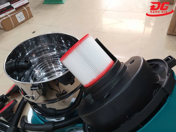 Chọn bộ lọc máy hút bụi công nghiệp Total