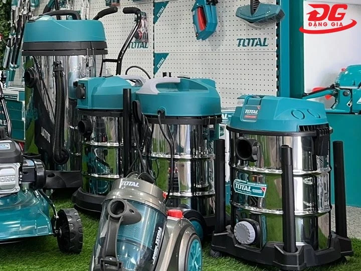 Chọn máy hút bụi công nghiệp Total