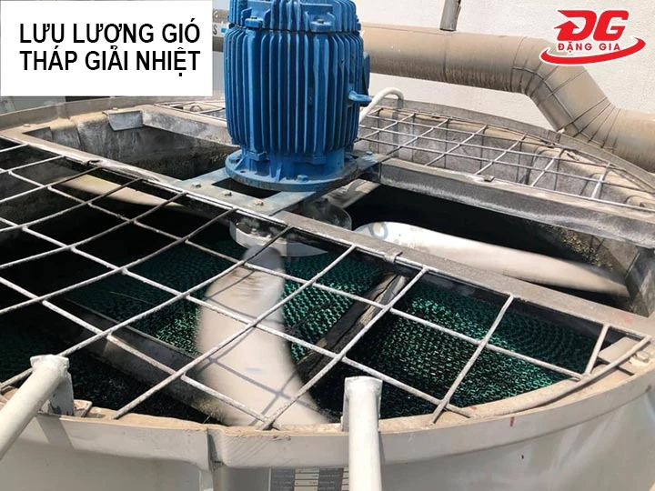 Lưu lượng gió của tháp giải nhiệt