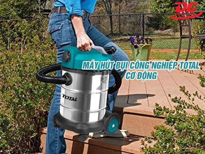 Máy hút bụi công nghiệp Total cơ động