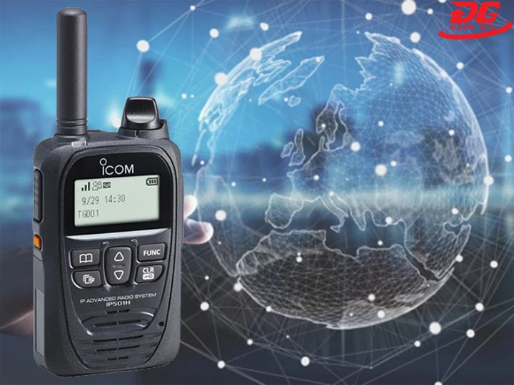 Bộ đàm 20km 3G/4G-LTE Icom IP-501H