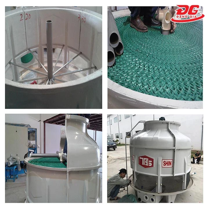 các bộ phận của tháp giải nhiệt
