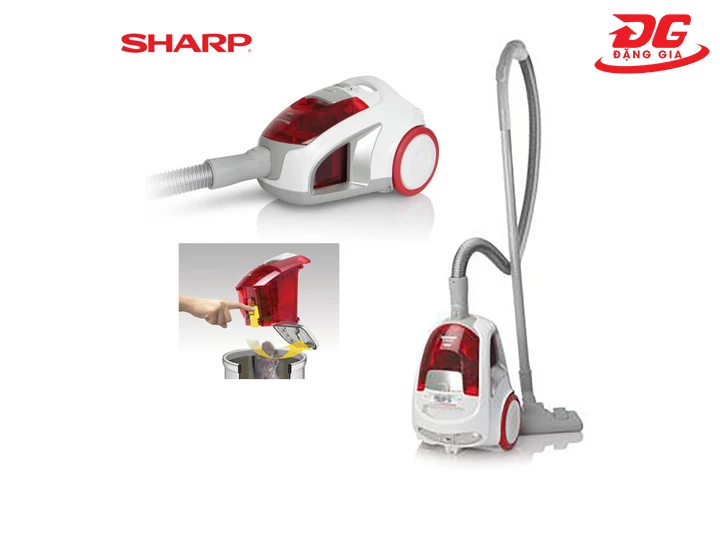 giới thiệu máy hút bụi Sharp