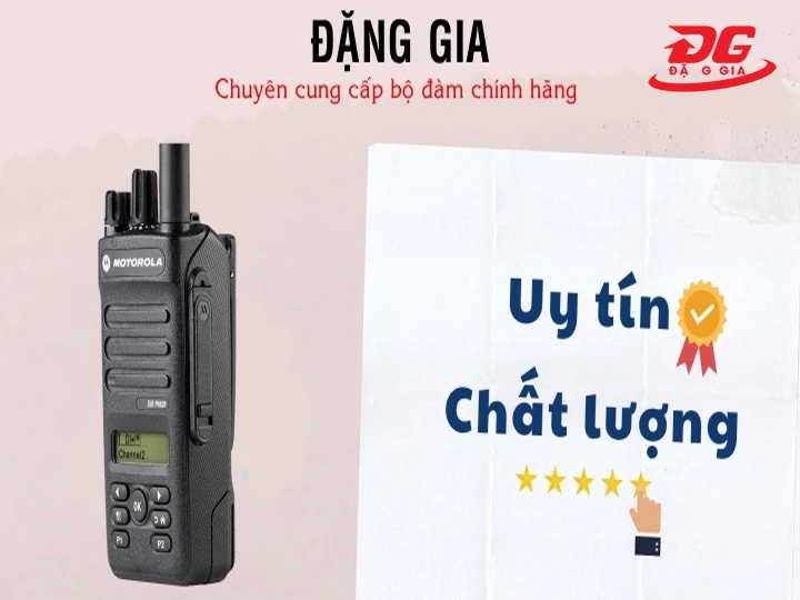 Địa chỉ bán máy bộ đàm chính hãng