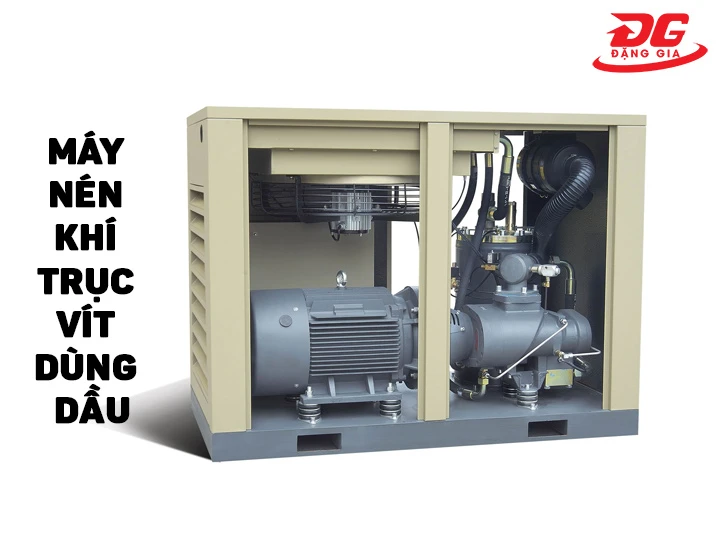 Máy nén khí trục vít chứa dầu