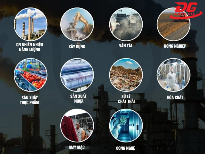 Nguyên nhân bụi trong sản xuất 