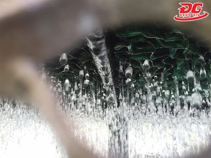 nhiệt độ nước ra của tháp giải nhiệt