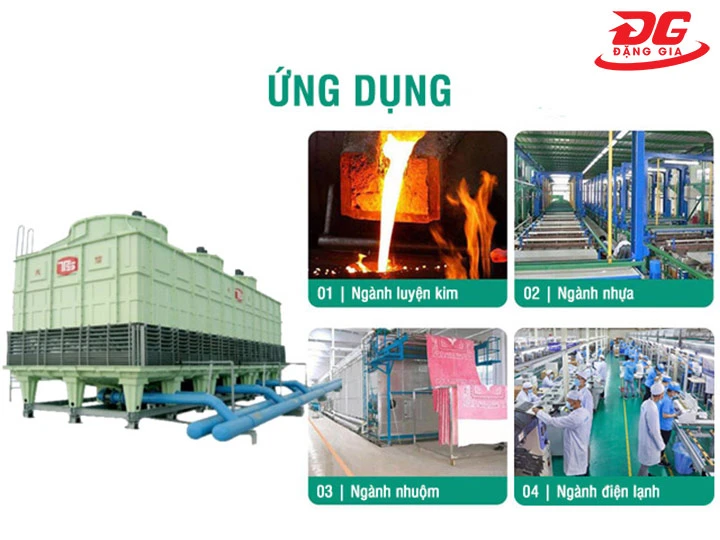 ứng dụng của tháp giải nhiệt