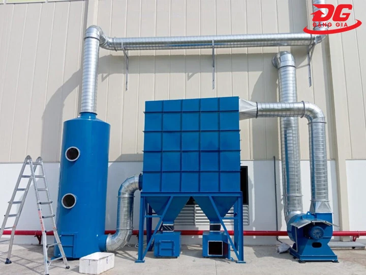 Xử lý bụi trong sản xuất bằng khử mùi