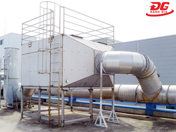 Xử lý bụi trong sản xuất bằng lọc hơi