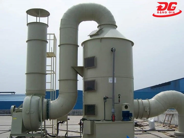 Xử lý bụi trong sản xuất bằng lọc ướt