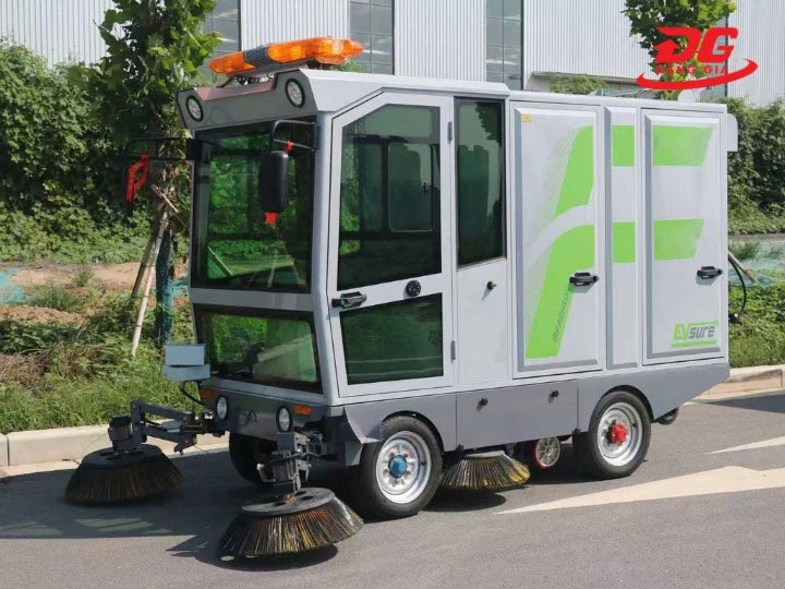 Bí kíp chạy xe quét rác Kumisai KMS S18