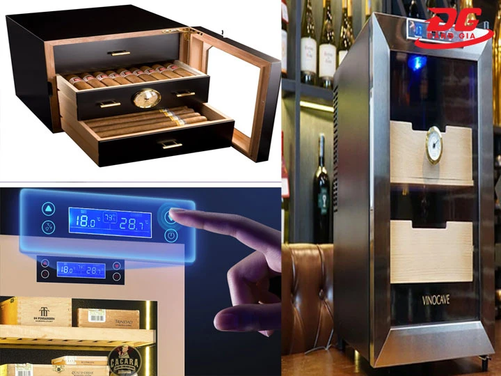 dòng tủ giữ ẩm xì gà phổ biến