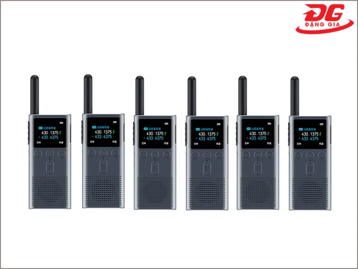 hình ảnh bộ bộ đàm Xiaomi 6 cái 