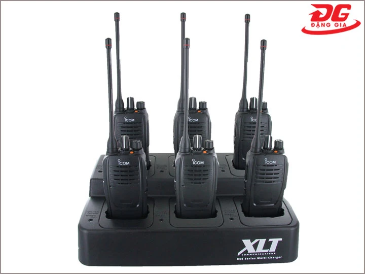 hình ảnh bộ đàm Icom 6 cái