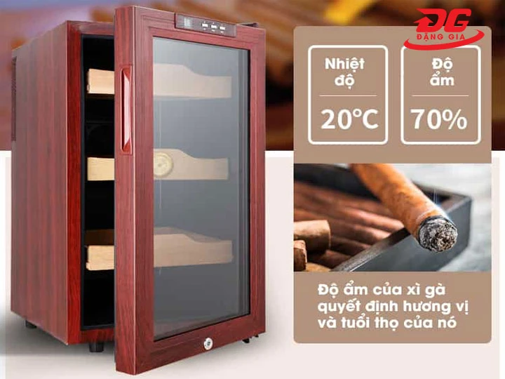 Tiêu chuẩn khi lựa chọn tủ chống ẩm xì gà