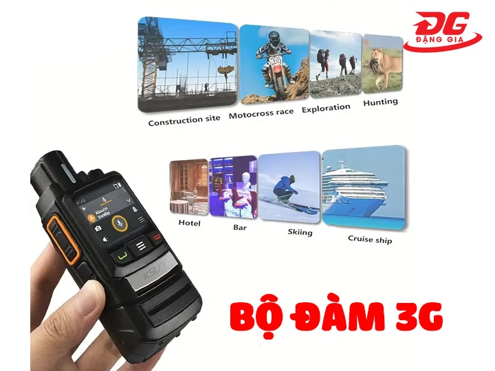 Tìm hiểu bộ đàm 3G là gì