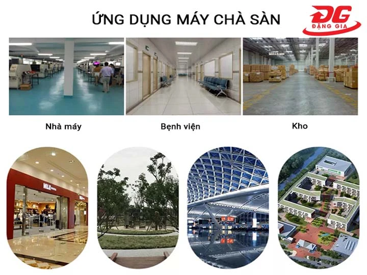 ứng dụng Máy chà sàn liên hợp Kungfu Clean KF-50D