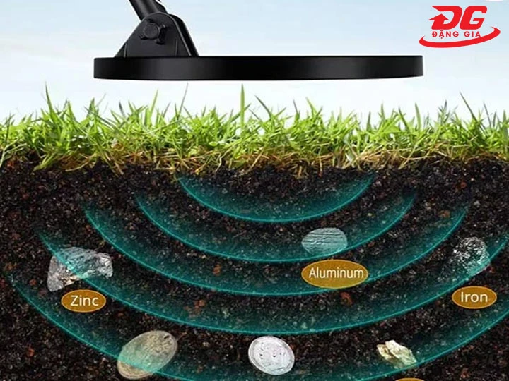 máy dò kim loại sâu nhất Nhận diện kim loại nhạy, chuẩn từng tín hiệu