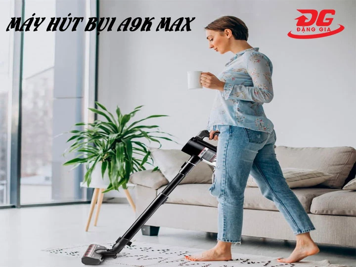 Máy hút bụi A9K Max - Lực hút cực mạnh, làm sạch trong chớp mắt
