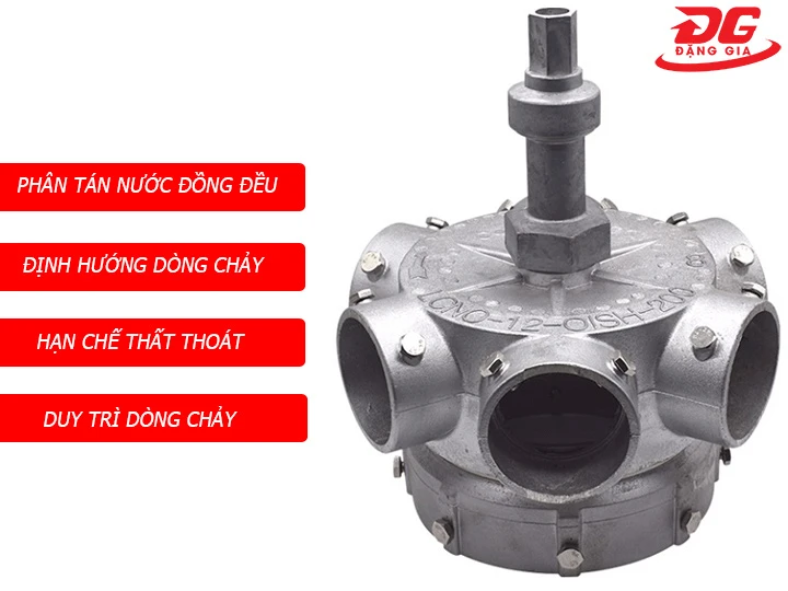 Nhiệm vụ của đầu phun DN 200