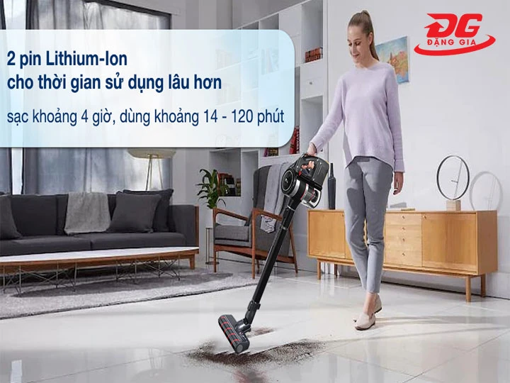 Thời gian hoạt động liên tục, mức tiêu thụ điện