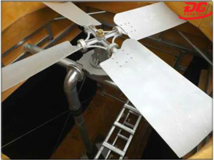 Cánh quạt D2400mm phù hợp với nhiều cấu hình