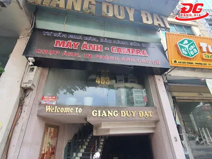 sửa chữa máy ảnh Giang Duy Đạt