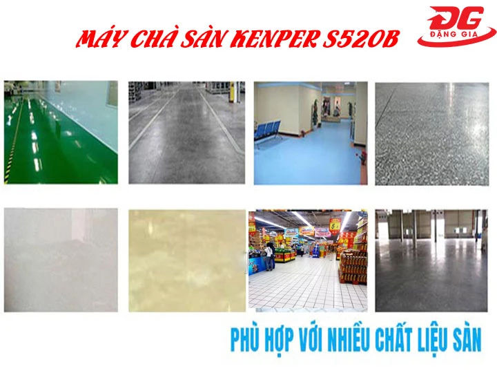 Hiệu quả trên nhiều loại sàn