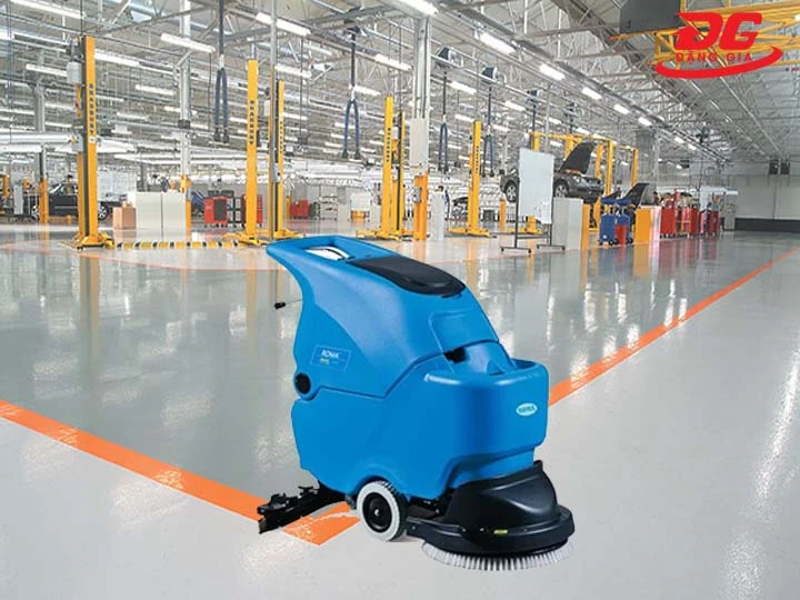 Máy chà sàn RM50B - Giải pháp vệ sinh sàn nhanh, sạch, tiết kiệm