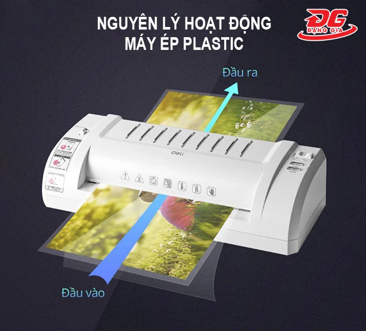 Nguyên lý hoạt động của máy ép plastic