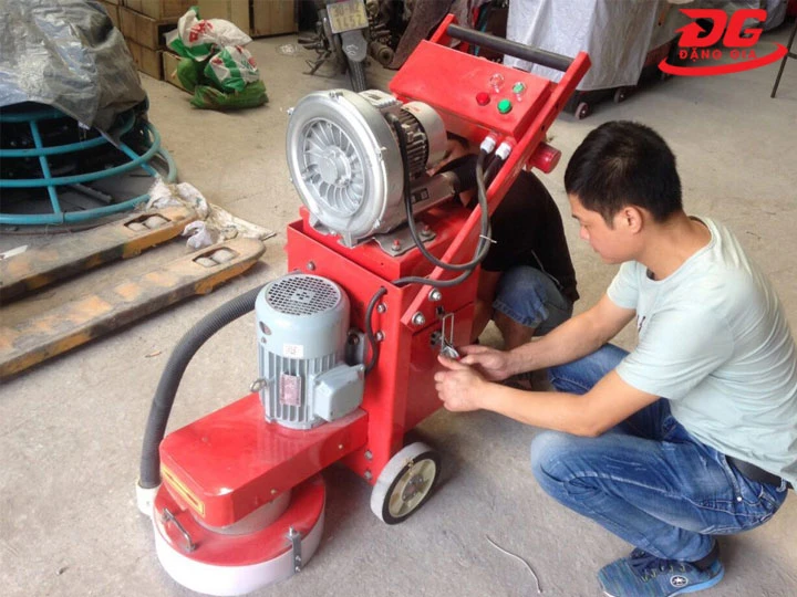 Cách lắp đặt Máy mài sàn hút bụi G330