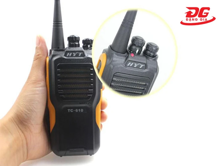 Cài đặt và chọn kênh liên lạc bộ đàm HYT