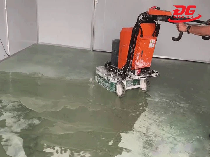 Không mài trên bề mặt ẩm ướt