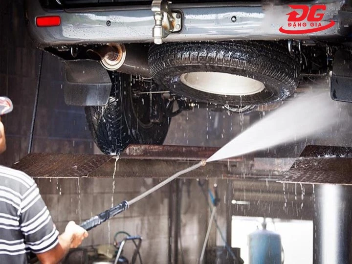 Máy rửa xe 7.5kW công suất khỏe