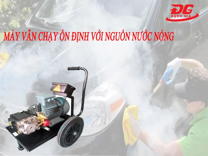 Không ngại nguồn nước nóng - máy vẫn chạy ổn định