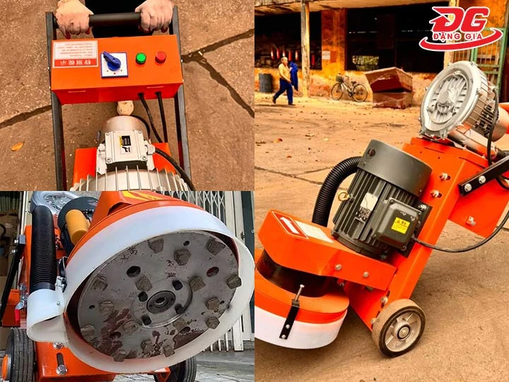 các bộ phận của máy mài sàn bê tông SF330
