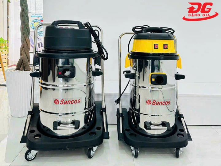 Cấu trúc máy hút bụi công nghiệp Sancos