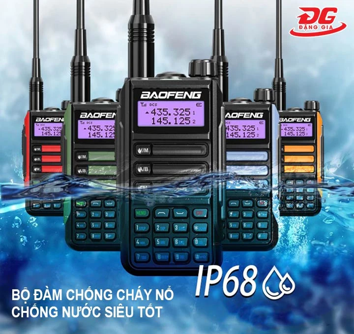 bộ đàm chống cháy nổ chống nước tốt