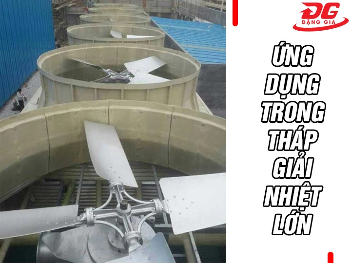 Cánh quạt D2000mm dùng cho tháp giải nhiệt lớn