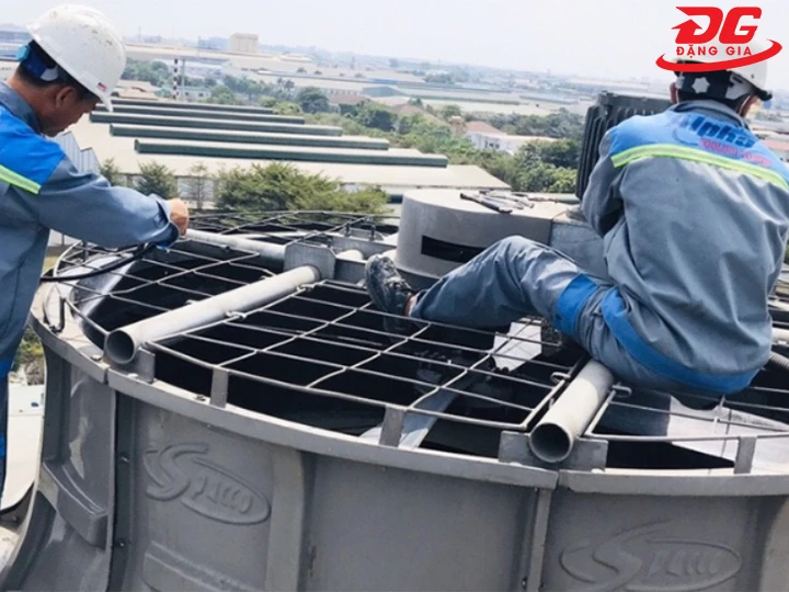 bí quyết lắp đặt cánh quạt D3800mm