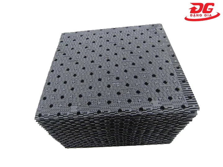 Đặc điểm kiểu dáng, thiết kế tấm tản nhiệt PVC CROSS FLOW