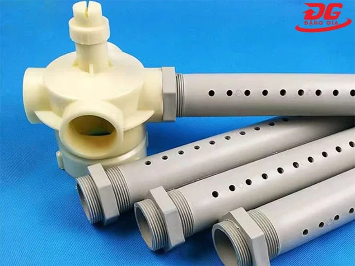 Đầu phun nhựa ABS DN 60 hỗ trợ phân phối nước đồng đều