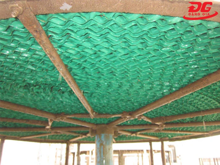 lắp đặt tấm tản nhiệt PVC H305mm