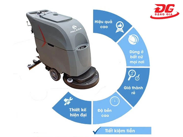 Máy chà sàn liên hợp Palada PD-50C