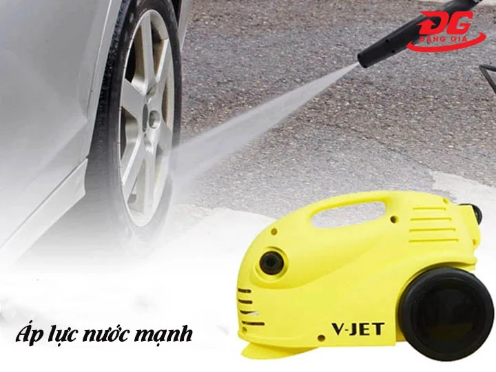 Máy rửa xe V-JET VJ 100 áp lực nước mạnh