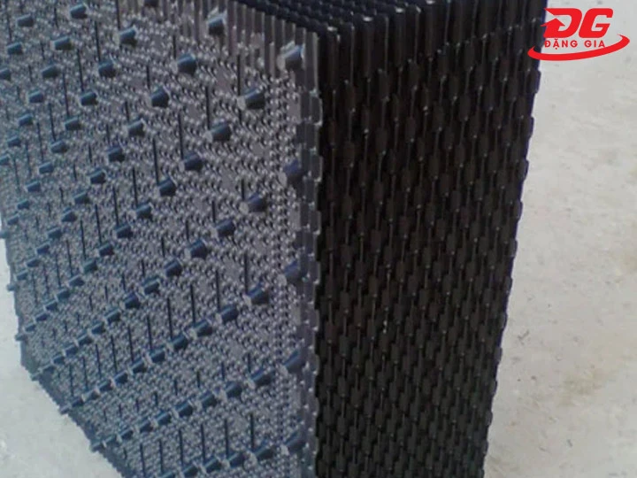 tấm tản nhiệt PVC CROSS FLOW Giảm hao hụt hơi nước và tiếng ồn