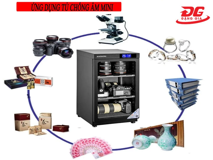 Ứng dụng thực tế của tủ chống ẩm mini