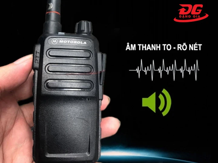 Âm thanh rõ nét, không tạp âm